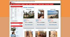 Desktop Screenshot of inmobiliariaribes.com