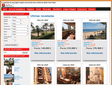 Tablet Screenshot of inmobiliariaribes.com